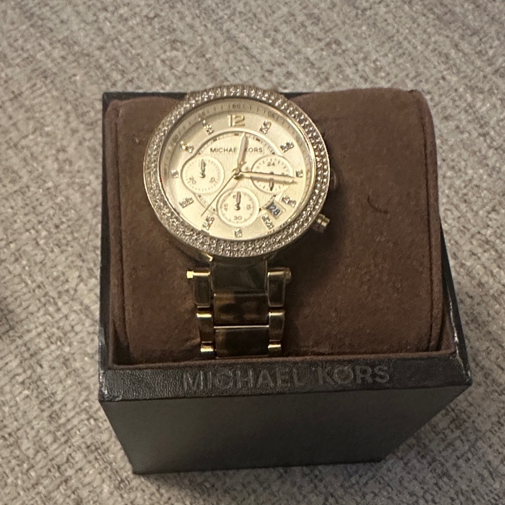 Michael Kors Radiant Gold Tone Timepiece